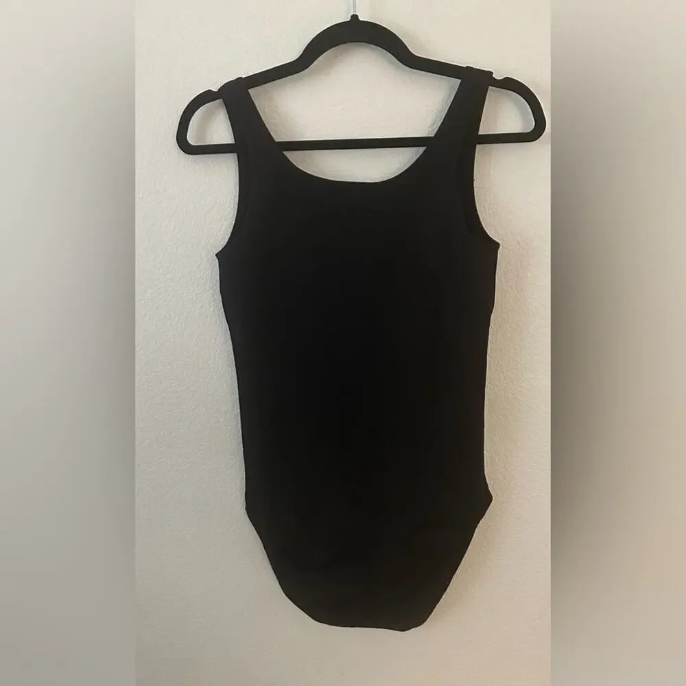 Women’s Black XL/XXL Smoothing Light Compression Body Suit
